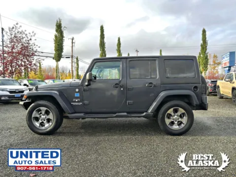 More photos of 2017 Jeep Wrangler Unlimited Sahara Sport Utility 4D at United Auto Sales, AK