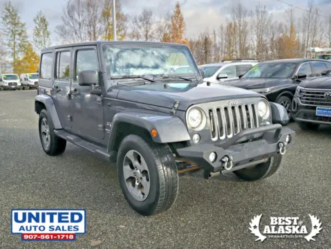 More photos of 2017 Jeep Wrangler Unlimited Sahara Sport Utility 4D at United Auto Sales, AK