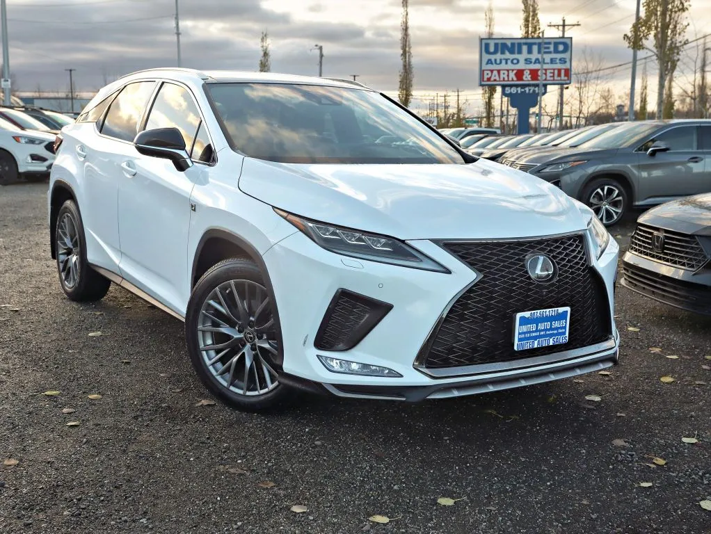 2021 Lexus RX 350 F SPORT Handling Sport Utility 4D