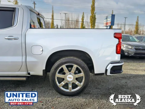 More photos of 2021 Chevrolet Silverado 1500 Crew Cab High Country Pickup 4D 5 3/4 ft at United Auto Sales, AK