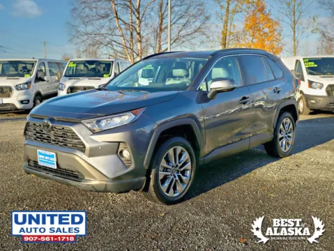Photos of 2019 Toyota RAV4 XLE Premium Sport Utility 4D for sale in Anchorage, AK at United Auto Sales