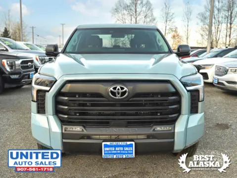 Photos of 2024 Toyota Tundra CrewMax SR5 Pickup 4D 6 1/2 ft for sale in Anchorage, AK at United Auto Sales
