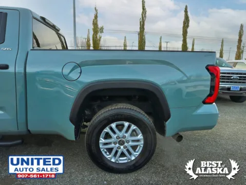 More photos of 2024 Toyota Tundra CrewMax SR5 Pickup 4D 6 1/2 ft at United Auto Sales, AK