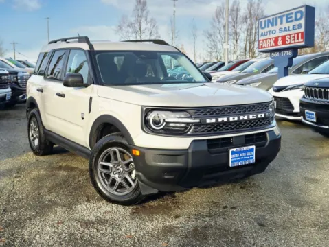Beige 2025 Ford Bronco Sport Big Bend Sport Utility 4D for sale in Anchorage, AK