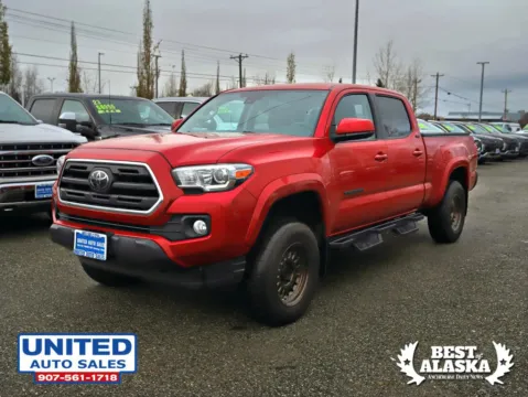 Photos of 2018 Toyota Tacoma Double Cab SR5 Pickup 4D 6 ft for sale in Anchorage, AK at United Auto Sales