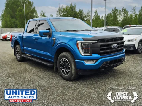 More photos of 2021 Ford F-150 SuperCrew Cab Lariat Pickup 4D 5 1/2 ft at United Auto Sales, AK