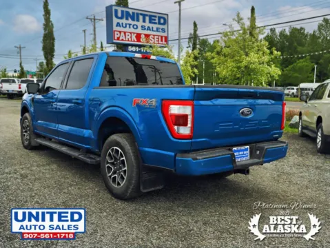 More photos of 2021 Ford F-150 SuperCrew Cab Lariat Pickup 4D 5 1/2 ft at United Auto Sales, AK