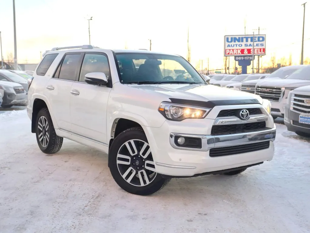 White 2018 Toyota 4Runner Limited Sport Utility 4D for sale in Anchorage, AK