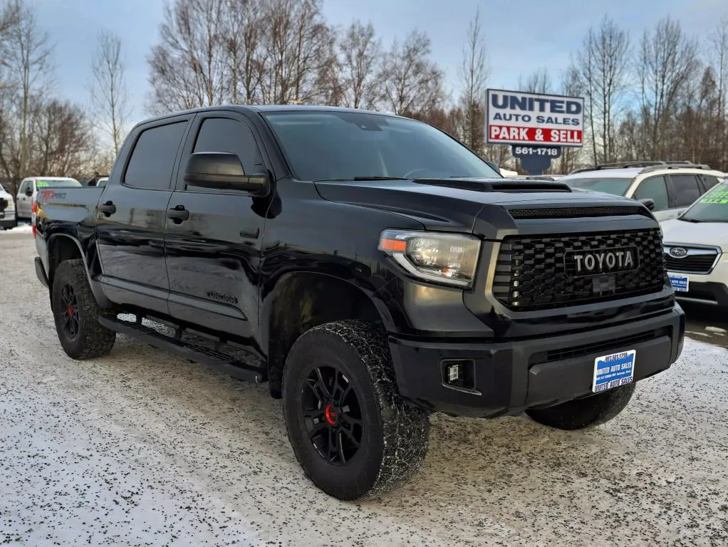 Used 2021 Toyota Tundra CrewMax TRD Pro Pickup 4D 5 1/2 ft