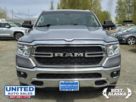 Photos of 2020 Ram 1500 Crew Cab Big Horn Pickup 4D 5 1/2 ft for sale in Anchorage, AK at United Auto Sales