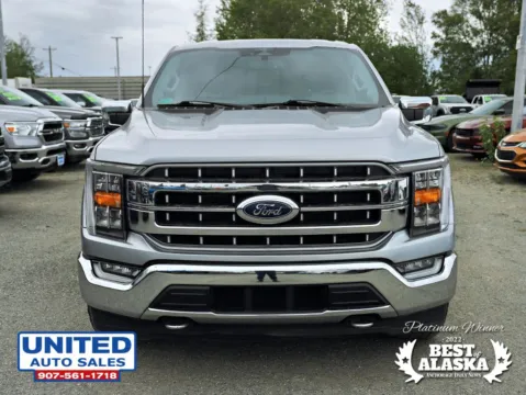 Photos of 2023 Ford F-150 SuperCrew Cab Lariat Pickup 4D 6 1/2 ft for sale in Anchorage, AK at United Auto Sales