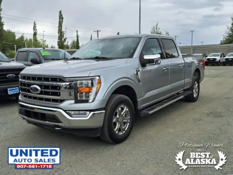 Another view of 2023 Ford F-150 SuperCrew Cab Lariat Pickup 4D 6 1/2 ft for sale in Anchorage, AK at United Auto Sales