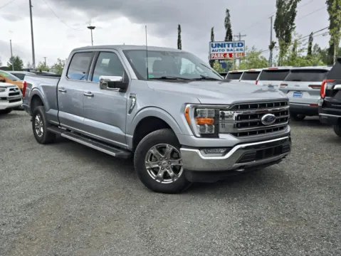 Silver 2023 Ford F-150 SuperCrew Cab Lariat Pickup 4D 6 1/2 ft for sale in Anchorage, AK