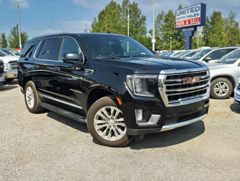 Black 2021 GMC Yukon SLT Sport Utility 4D for sale in Anchorage, AK