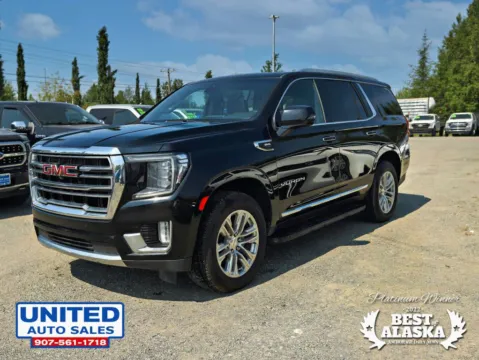 Another view of 2021 GMC Yukon SLT Sport Utility 4D for sale in Anchorage, AK at United Auto Sales