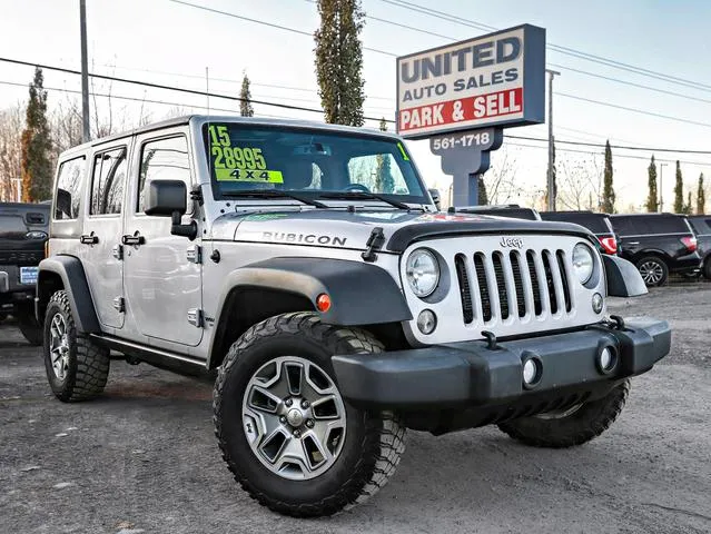 2015 Jeep Wrangler Unlimited Rubicon Hard Rock Sport Utility 4D for sale in Anchorage, AK