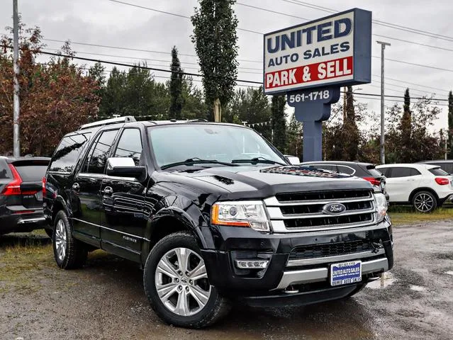 Used 2017 Ford Expedition EL Platinum Sport Utility 4D for sale in