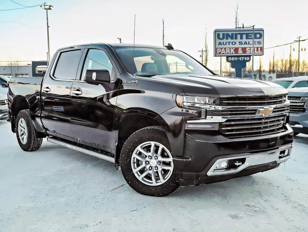 Used 2019 Chevrolet Silverado 1500 Crew Cab High Country Pickup 4D