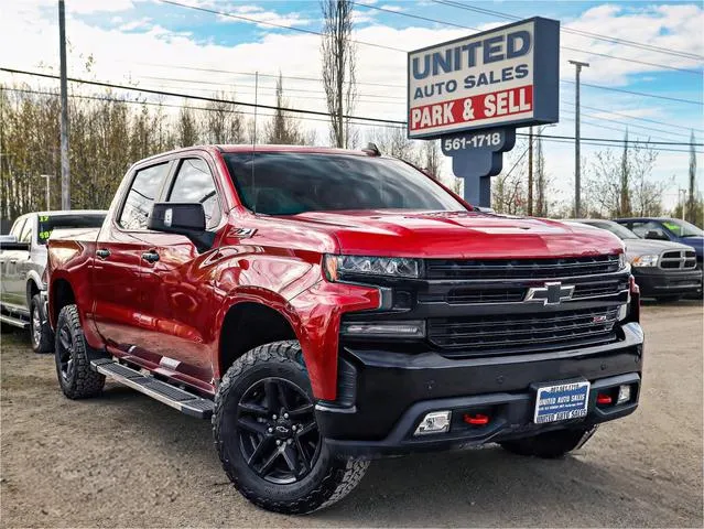 Used 2019 Chevrolet Silverado 1500 Crew Cab LT Trail Boss Pickup