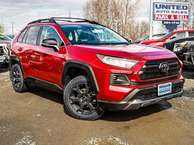 Red 2020 Toyota RAV4 TRD Off-Road Sport Utility 4D for sale in Anchorage, AK