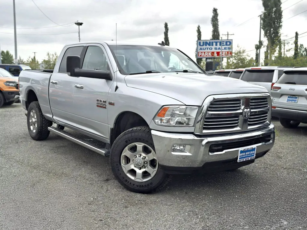 Silver 2017 Ram 2500 Crew Cab Big Horn Pickup 4D 6 1/3 ft for sale in Anchorage, AK