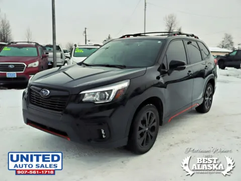 Another view of 2019 Subaru Forester Sport SUV 4D for sale in Anchorage, AK at United Auto Sales