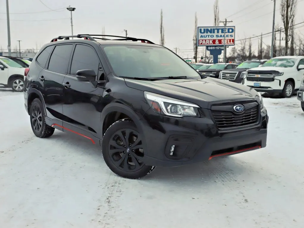 Black 2019 Subaru Forester Sport SUV 4D for sale in Anchorage, AK