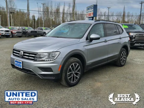 Another view of 2021 Volkswagen Tiguan S 4MOTION Sport Utility 4D for sale in Anchorage, AK at United Auto Sales
