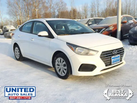 Another view of 2019 Hyundai Accent SE Sedan 4D for sale in Anchorage, AK at United Auto Sales
