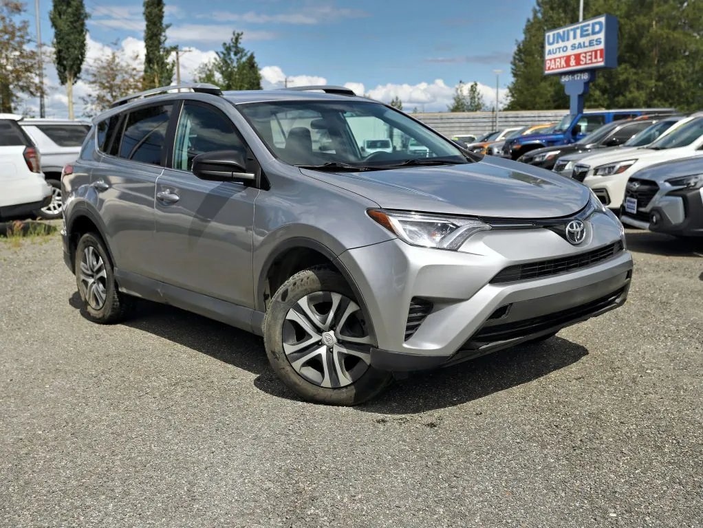 Silver 2016 Toyota RAV4 LE Sport Utility 4D for sale in Anchorage, AK