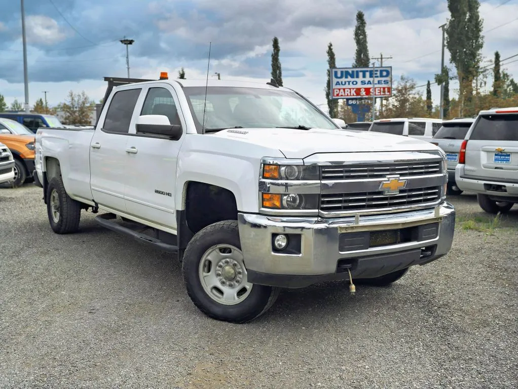 White 2016 Chevrolet Silverado 2500 HD Crew Cab LT Pickup 4D 8 ft for sale in Anchorage, AK