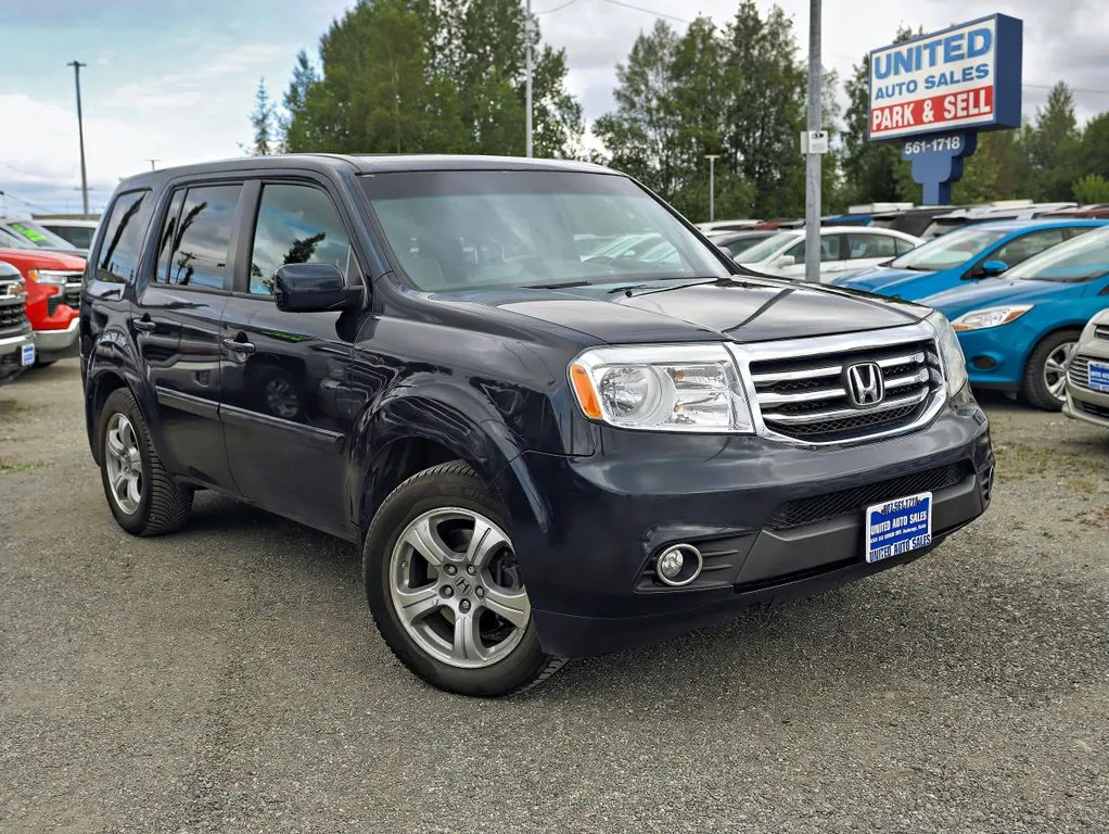 Blue 2012 Honda Pilot EX-L Sport Utility 4D for sale in Anchorage, AK