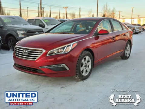 Another view of 2015 Hyundai Sonata SE Sedan 4D for sale in Anchorage, AK at United Auto Sales