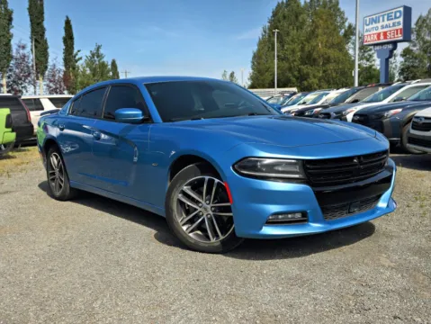 Blue 2018 Dodge Charger GT Sedan 4D for sale in Anchorage, AK