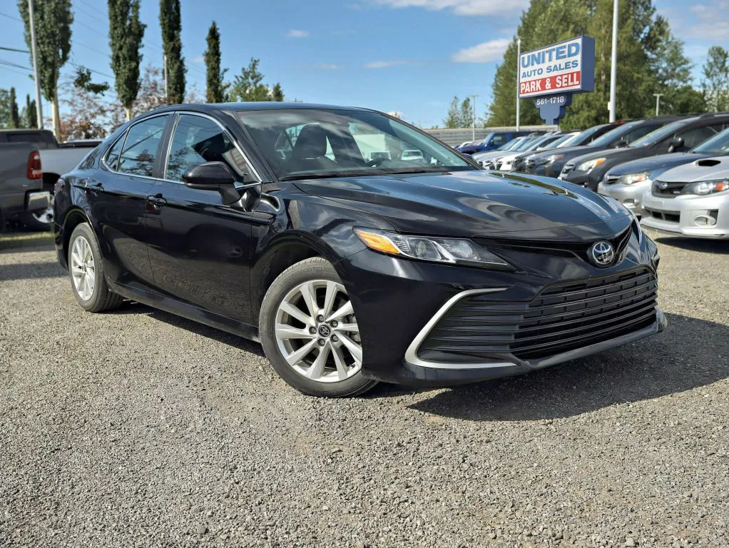 Black 2023 Toyota Camry LE Sedan 4D for sale in Anchorage, AK