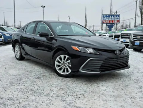 Black 2023 Toyota Camry LE Sedan 4D for sale in Anchorage, AK
