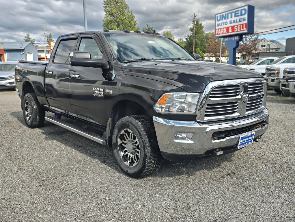 Black 2013 Ram 2500 Crew Cab Big Horn Pickup 4D 6 1/3 ft for sale in Anchorage, AK