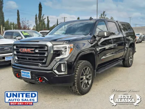 Photos of 2022 GMC Sierra 1500 Limited Crew Cab AT4 Pickup 4D 5 3/4 ft for sale in Anchorage, AK at United Auto Sales