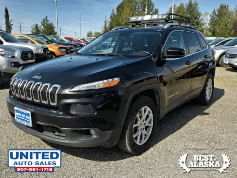 Another view of 2017 Jeep Cherokee Latitude Sport Utility 4D for sale in Anchorage, AK at United Auto Sales