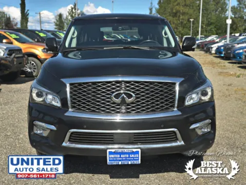 Photos of 2016 INFINITI QX80 Sport Utility 4D for sale in Anchorage, AK at United Auto Sales
