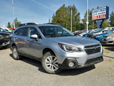 Silver 2018 Subaru Outback 2.5i Premium Wagon 4D for sale in Anchorage, AK