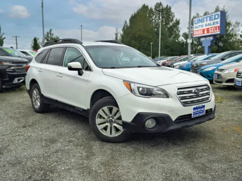 White 2016 Subaru Outback 2.5i Premium Wagon 4D for sale in Anchorage, AK