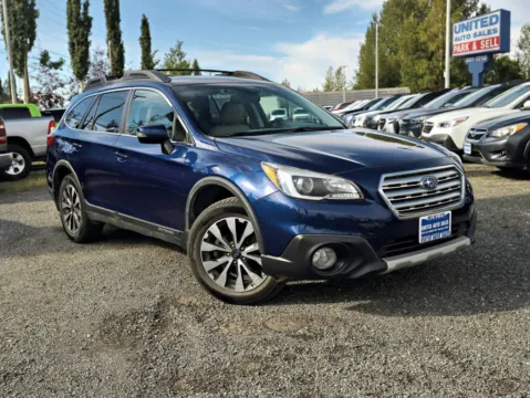 Blue 2015 Subaru Outback 3.6R Limited Wagon 4D for sale in Anchorage, AK