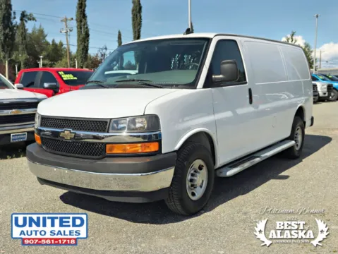 Photos of 2021 Chevrolet Express 2500 Cargo Regular Van 3D for sale in Anchorage, AK at United Auto Sales