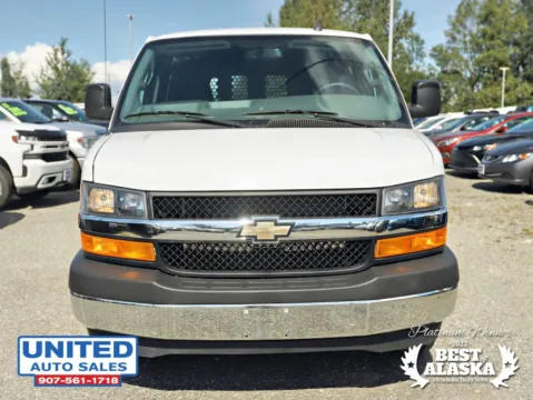 Another view of 2021 Chevrolet Express 2500 Cargo Regular Van 3D for sale in Anchorage, AK at United Auto Sales