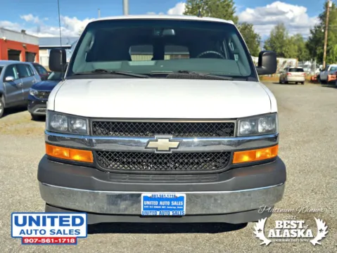 Another view of 2018 Chevrolet Express 2500 Passenger LT Van 3D for sale in Anchorage, AK at United Auto Sales