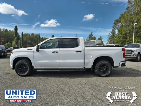 More photos of 2019 Chevrolet Silverado 1500 Crew Cab LTZ Pickup 4D 5 3/4 ft at United Auto Sales, AK