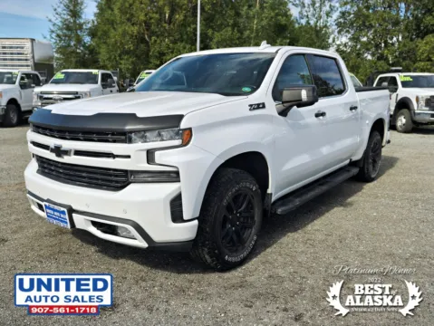 Another view of 2019 Chevrolet Silverado 1500 Crew Cab LTZ Pickup 4D 5 3/4 ft for sale in Anchorage, AK at United Auto Sales