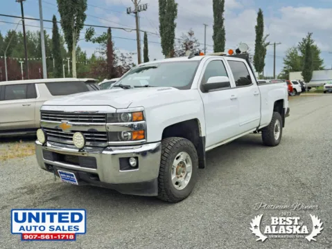 Another view of 2016 Chevrolet Silverado 2500 HD Crew Cab LT Pickup 4D 6 1/2 ft for sale in Anchorage, AK at United Auto Sales