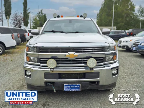 Photos of 2016 Chevrolet Silverado 2500 HD Crew Cab LT Pickup 4D 6 1/2 ft for sale in Anchorage, AK at United Auto Sales